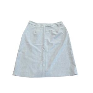 2/$15 Merona 4 gray pencil skirt side zipper and front vent slit